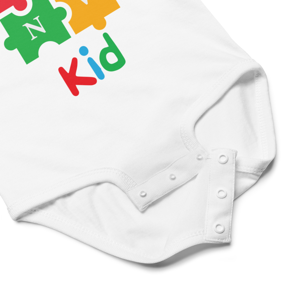 “I Am a CANV Kid” Baby Jersey Bodysuit