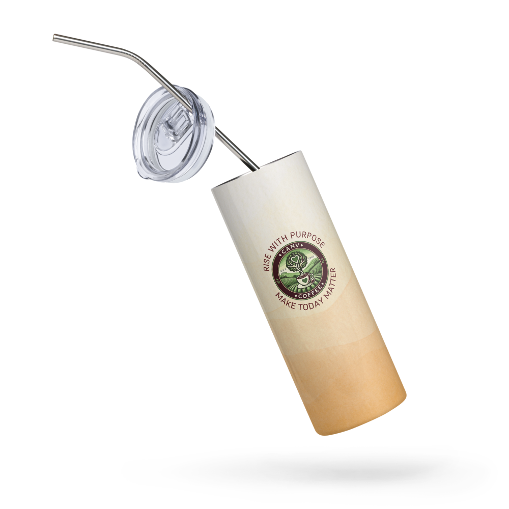 CANV Coffee Stainless steel tumbler "Rise With Purpose" Edition