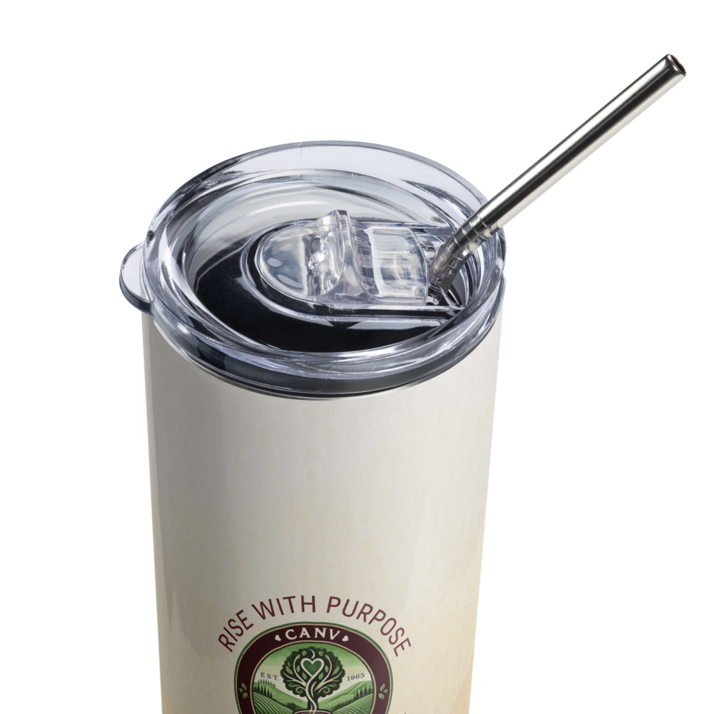 CANV Coffee Stainless steel tumbler "Rise With Purpose" Edition