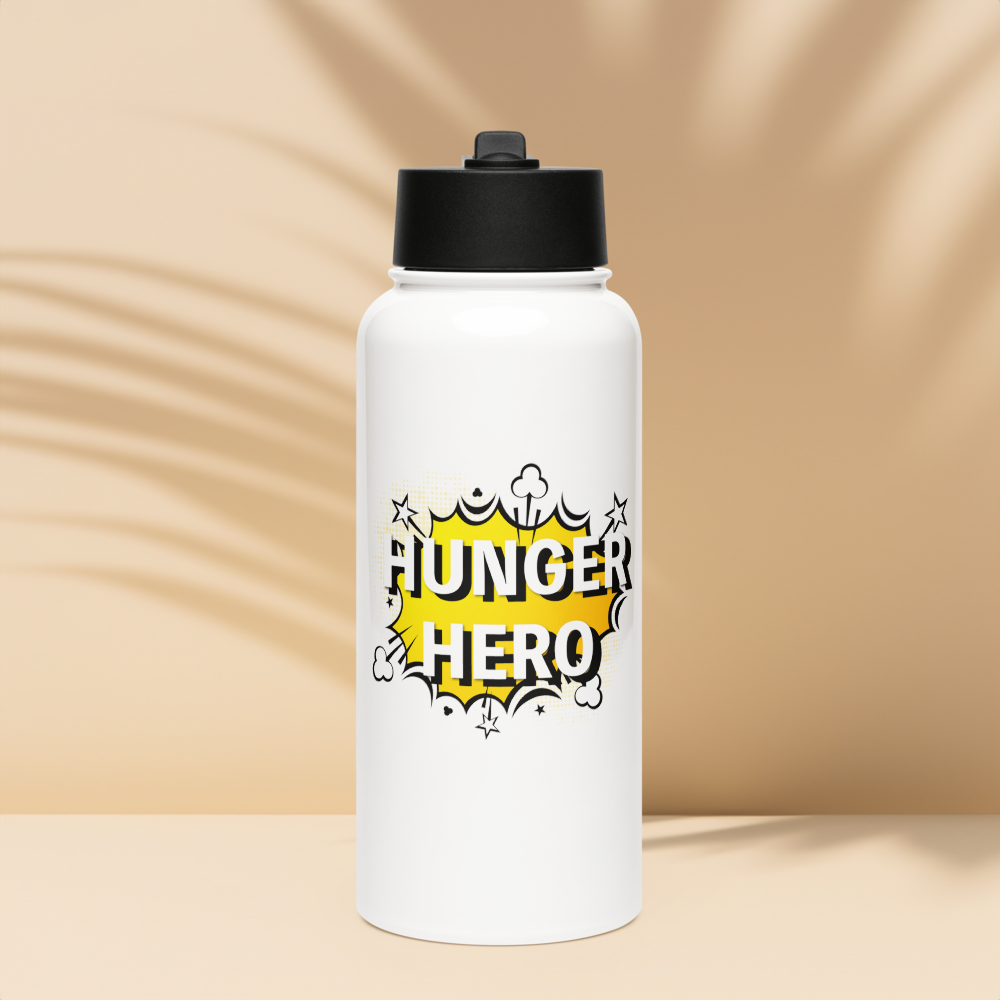 CANV "Hunger Hero" Stainless steel water bottle