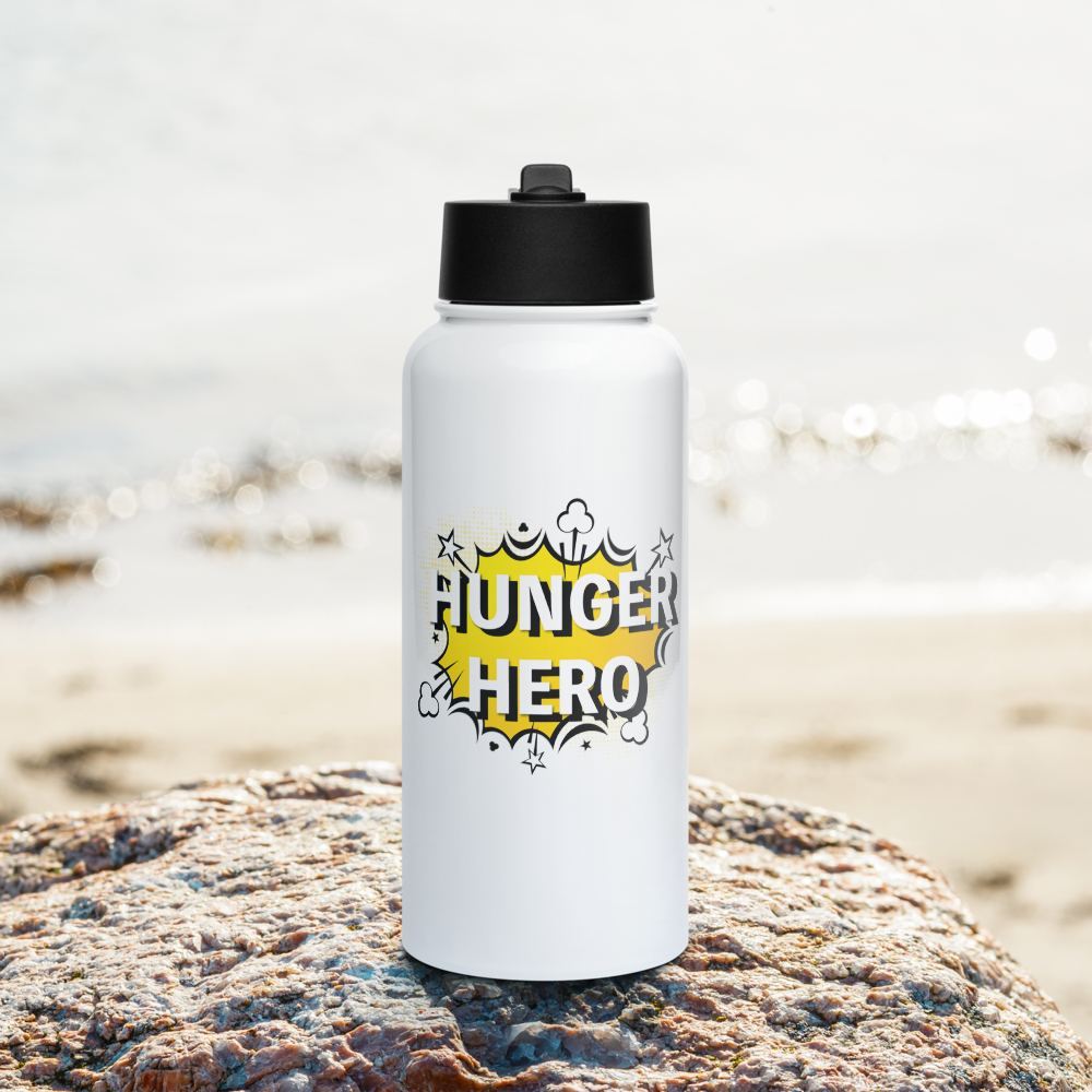 CANV "Hunger Hero" Stainless steel water bottle