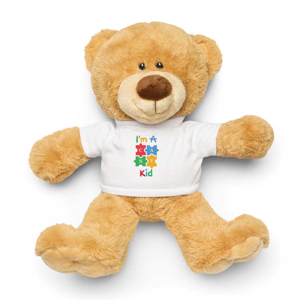 Puzzles the “I’m a CANV Kid” Teddy Bear